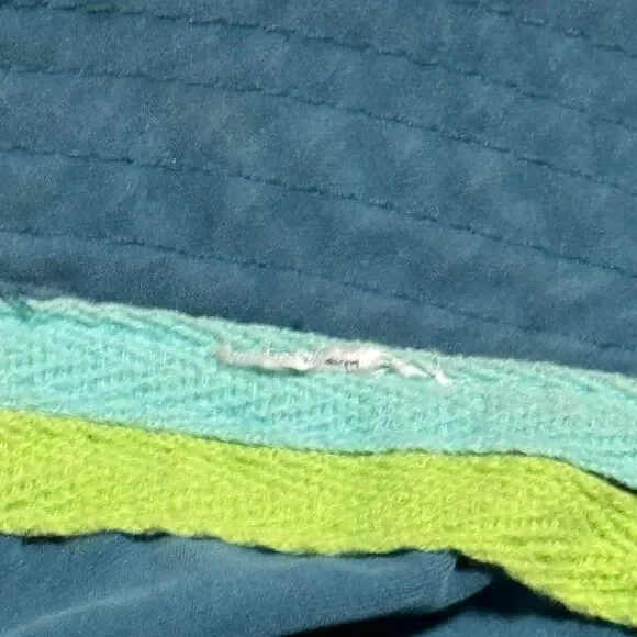 Arlo hovden blue & green bucket hat one end to one end length 9ins #summer - Picture 3 of 3